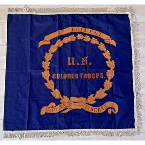 26th New York Regiment Colored Troops Flag 38" x 38" 2-Ply Polyester